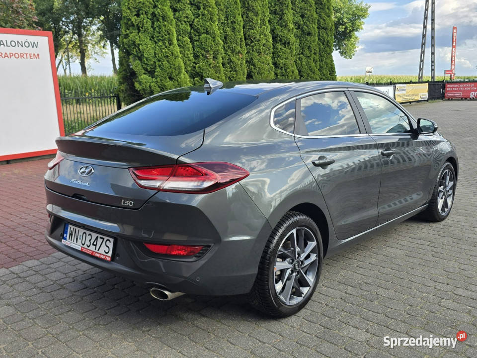 Hyundai i30 Fastback 15 TGDi 7DCT 48V 160 Salon przyciemniane szyby i30 Włocławek sprzedam