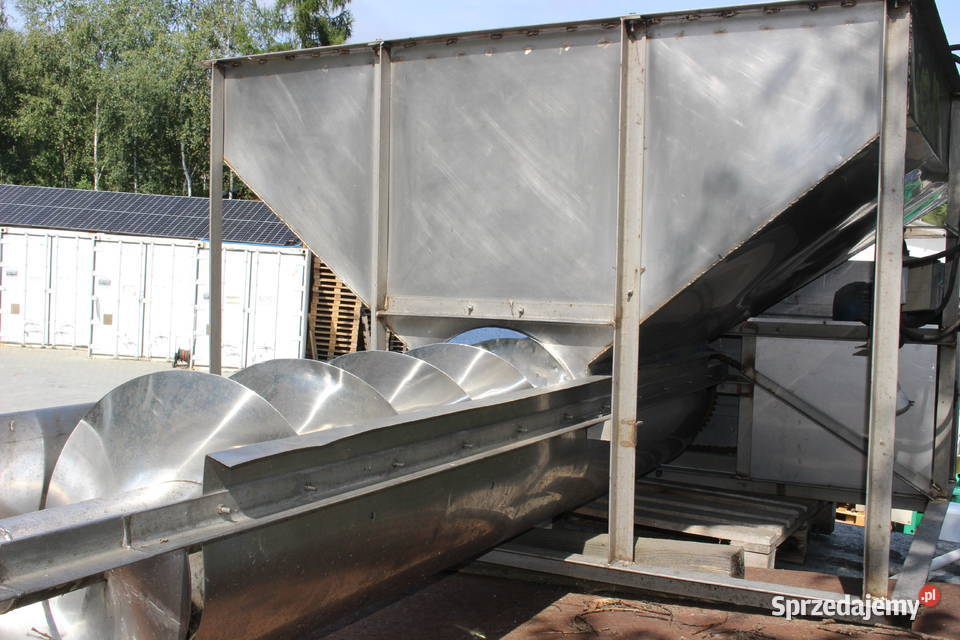 Zasobnik ze śrubą podającą wykonanie nierdzewne małopolskie Krynica-Zdrój sprzedam