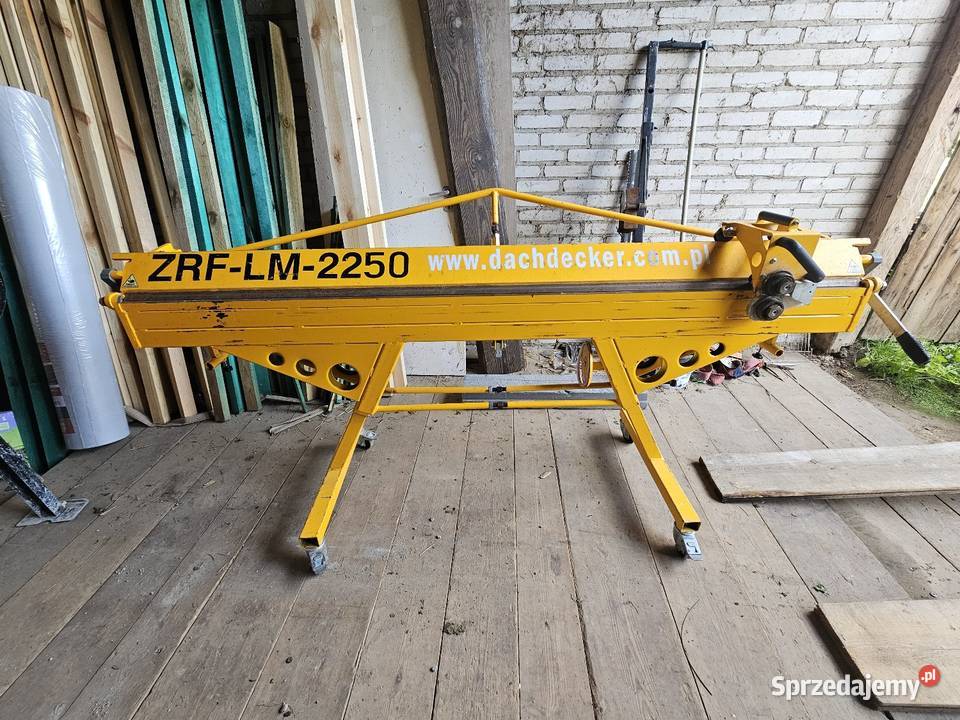 Giętarka do blachy dachdecker