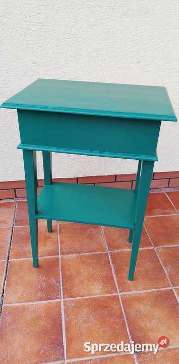 Szafka z szufladami art deco słupek stolik Sulbiny