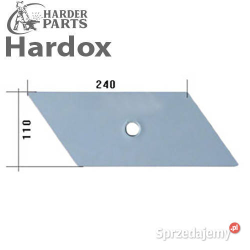 Płoza krótka HARDOX 9210171P do pługa FORTSHRITT Suwałki sprzedam