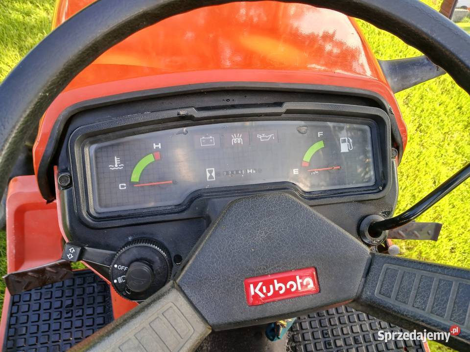Kubota Aste a14 4x4 mini traktor ciągnik sprzęt Pozostałe podlaskie Grajewo