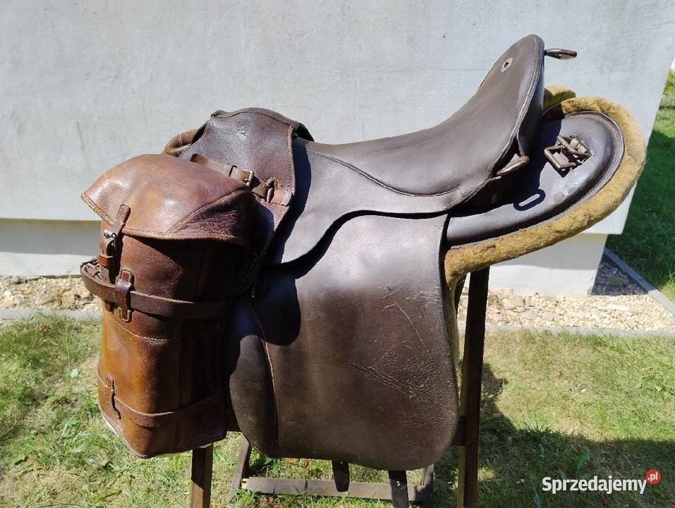 Siodło wojskowe kulbaka kawaleria śląskie Skrajniwa