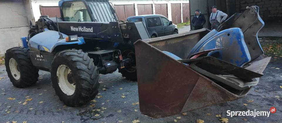 Ładowarka teleskopowa Holland LM435 2007 nieuszkodzony Klukowo-Kolonia