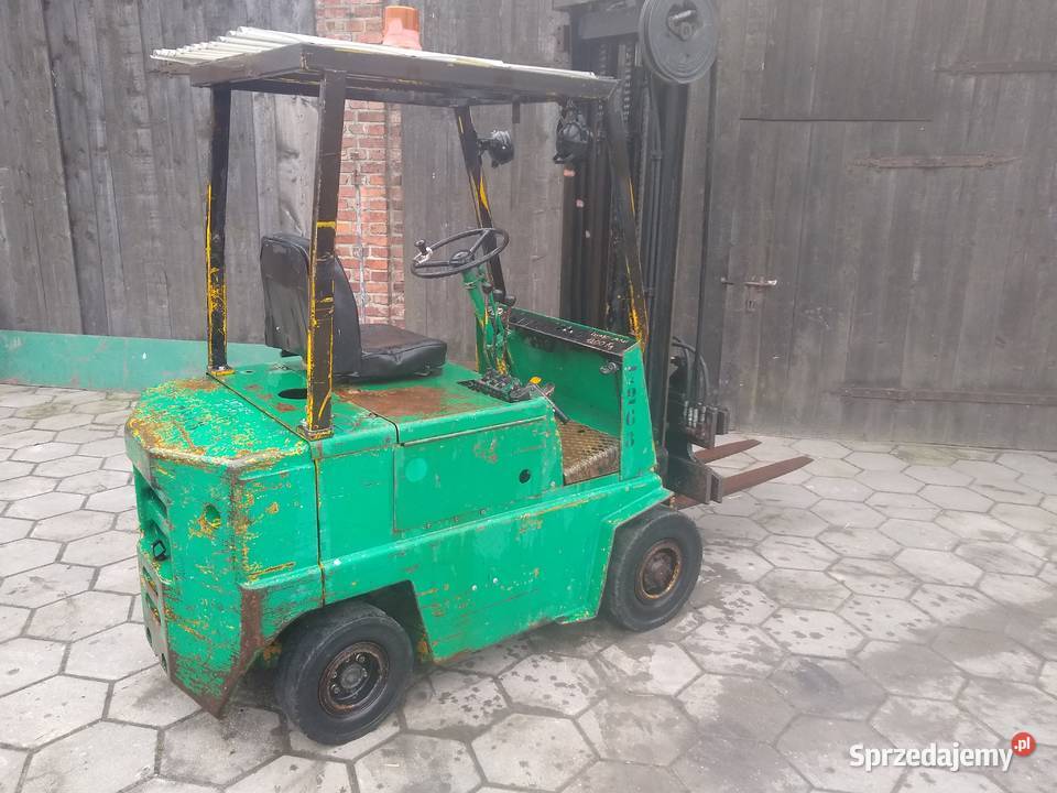 Wózek widłowy triplex diesel rak Linde GPW Wózki widłowe Kobylin