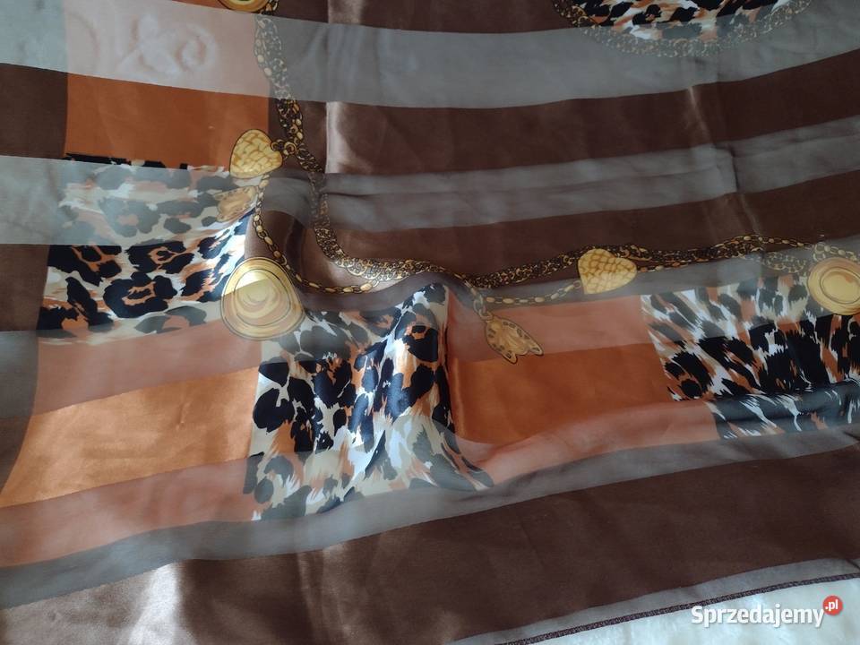 ZARADuża apaszka biznesowa z łańcuchami z Dla kobiet małopolskie Kraków