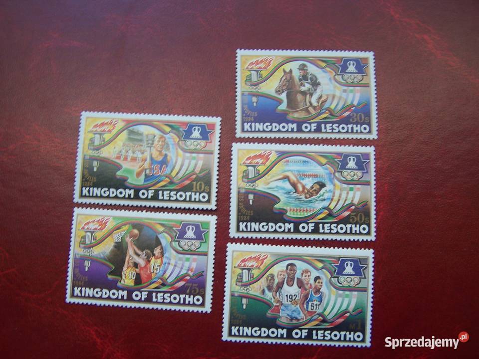 Lesoto 1984 MNH Sport Olimpiada Los Angeles 84 Tychy sprzedam