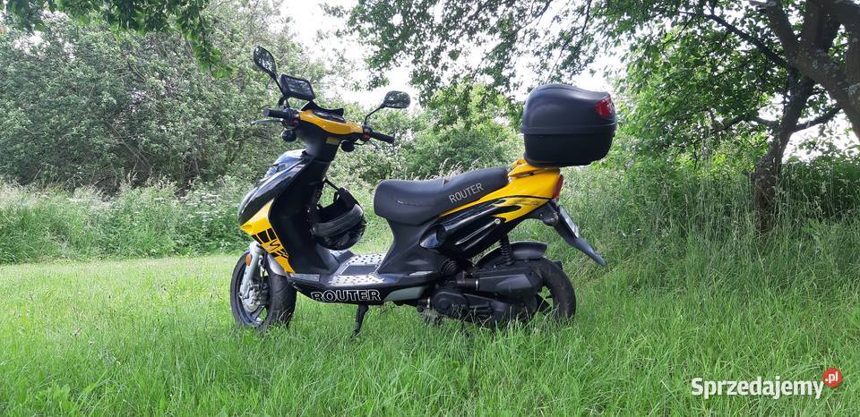 Skuter Router Sport 50s OCPT na kufer pokrowiec Zamość