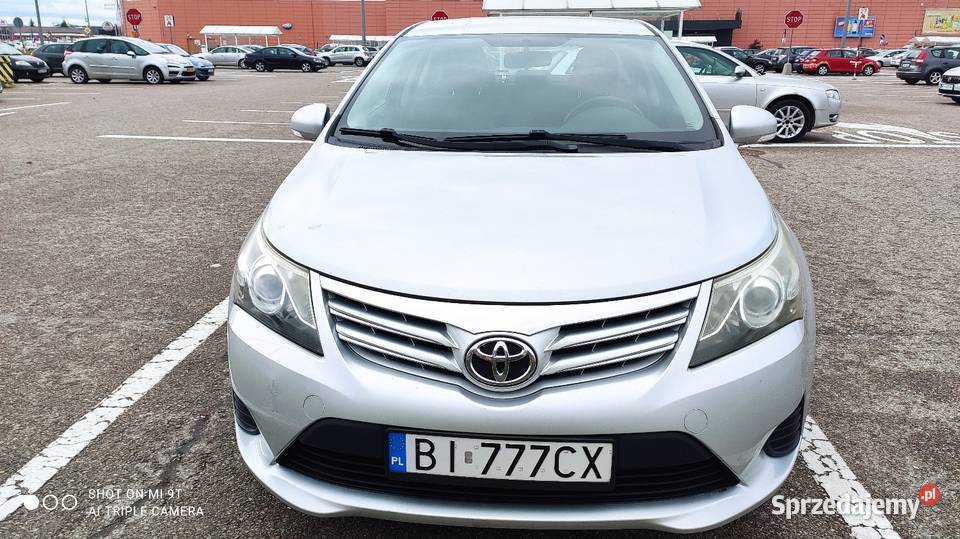 Toyota Avensis 2012 salon 20D4D 160 000 hak Białystok