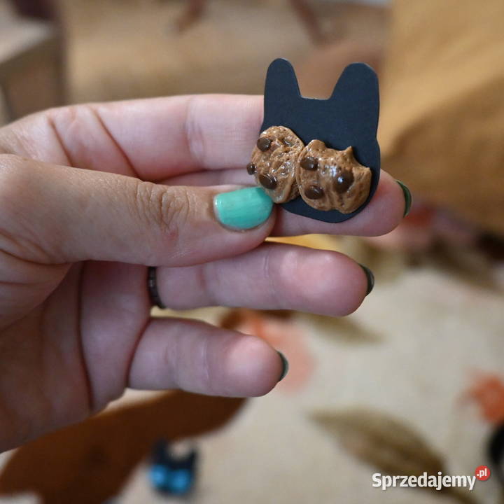 Kolczyki ciasteczka z czekoladą Kielce