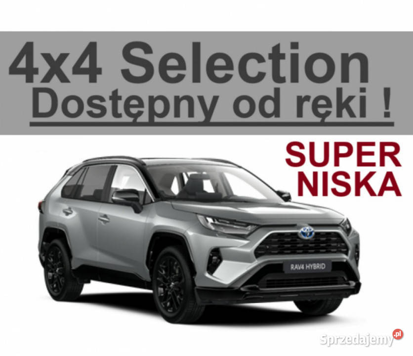 Toyota RAV4 Selection 4x4 222 Hybryda Super podgrzewane fotele Szczecinek sprzedam