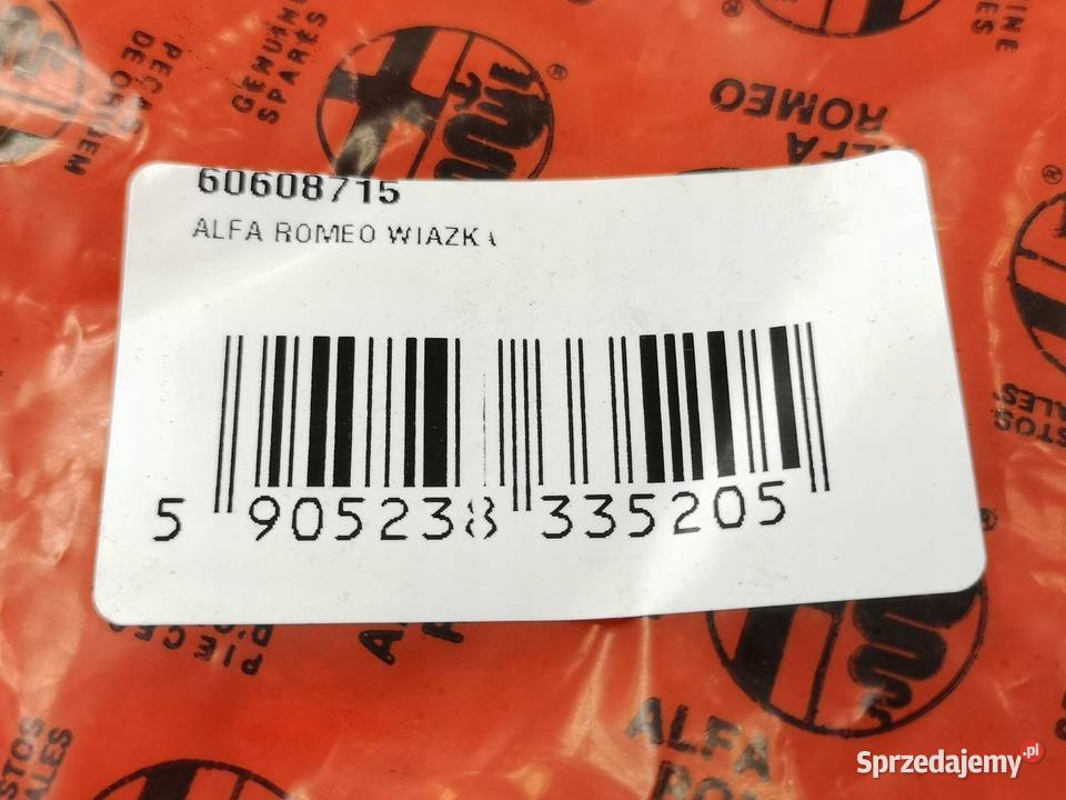 WIĄZKA SZYBERDACHU ALFA ROMEO 145 146 9499 ORI