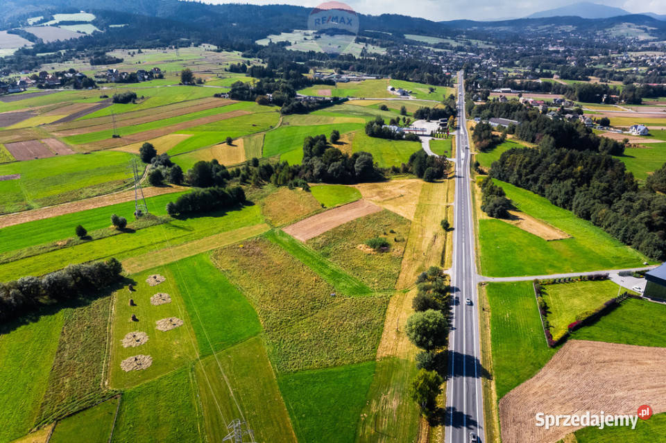 Działka produkcyjnousługowa w Rabie Wyżnej Raba Wyżna sprzedam