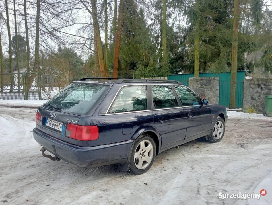 Audi A6 C4 25 TDI 140 1997 6 Biegów Jasna Skóra Kraków sprzedam