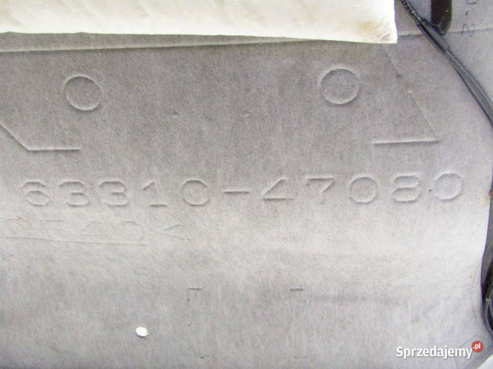 PODSUFITKA SUFIT JASNY TOYOTA PRIUS III LIFT Podsufitki lubelskie