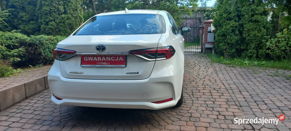 Toyota Corolla ECVT 18 Hybryda Pełna historia Corolla Gdańsk