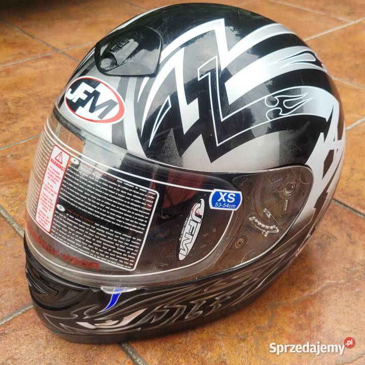 NOWY KASK MOTOCYKLOWY XS firmy JFM Piła