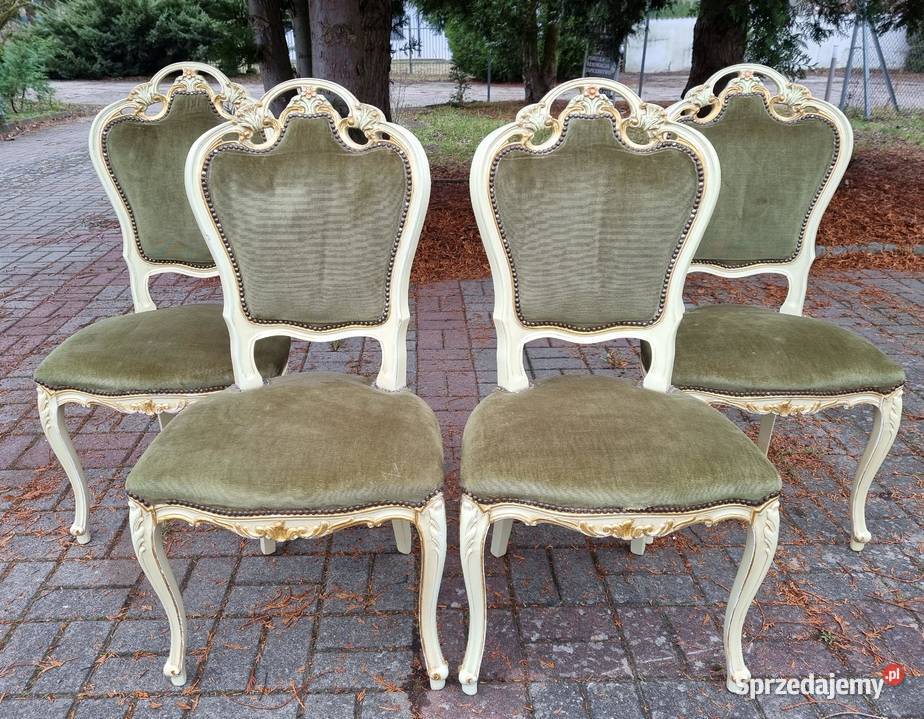Komplet mebli wenecki salon jadalnia w stylu Meble