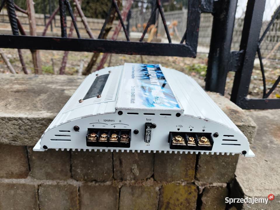 Wzmacniacz samochodowy 2 kanałowy BLAUPUNKT GTA Niegowonice sprzedam