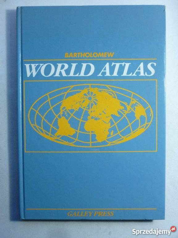 WORLD ATLAS BARTHOLOMEW Książki i Podręczniki Ustka