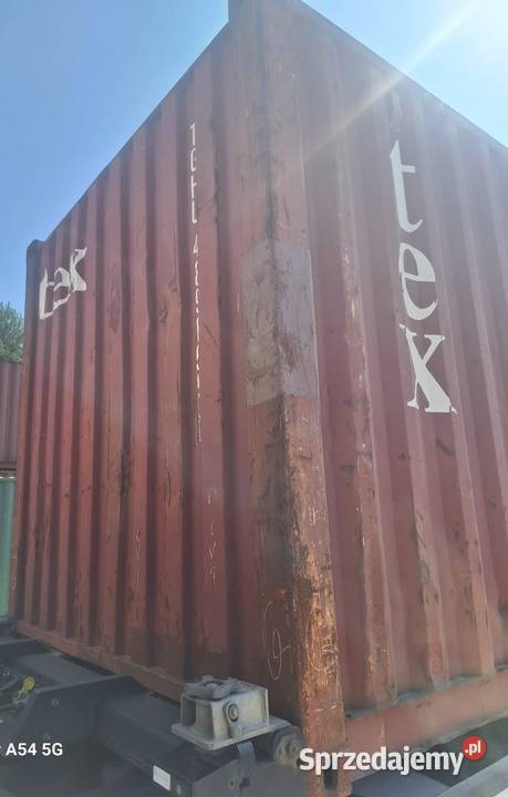 Sprzedam kontener morski magazynowy 40 DC 12m Magazynowanie Chełm