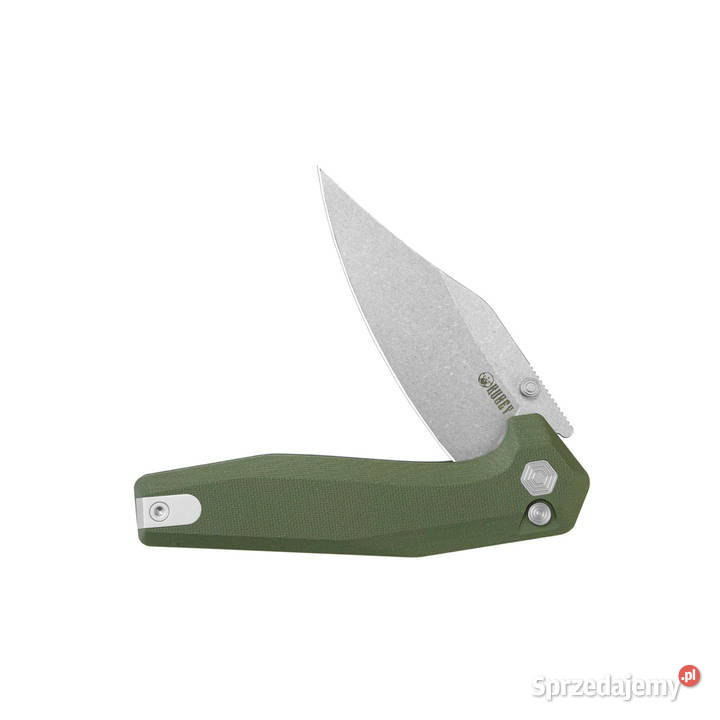 Nóż składany Kubey Hades Green G10 Stonewashed Warszawa