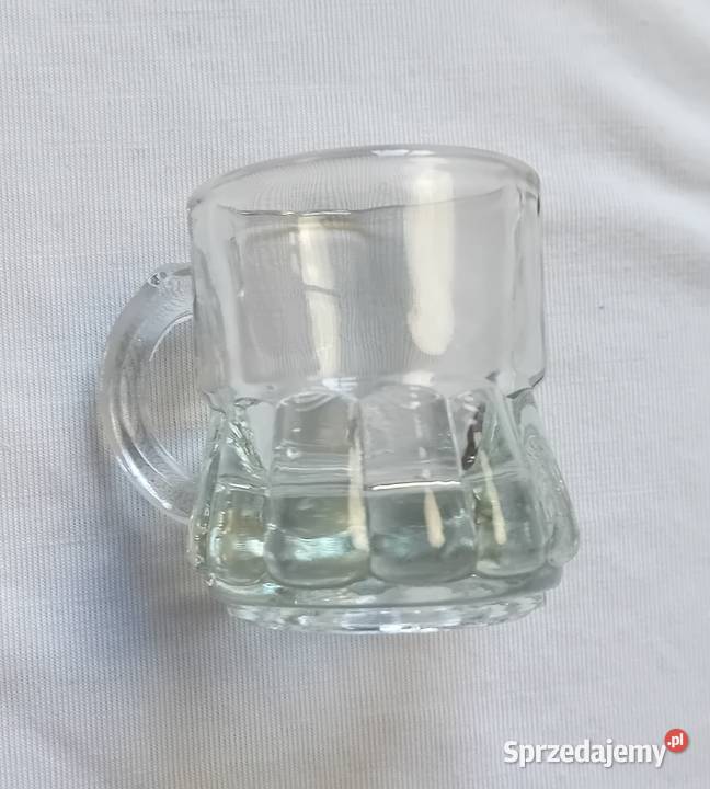 Kieliszki z uszkiem do sznapsa Vintage sprzedam