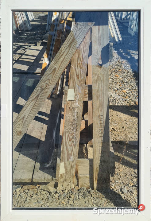 OKNA KacprzaK Witryna 81X125 FIX Używany PCV Lublin