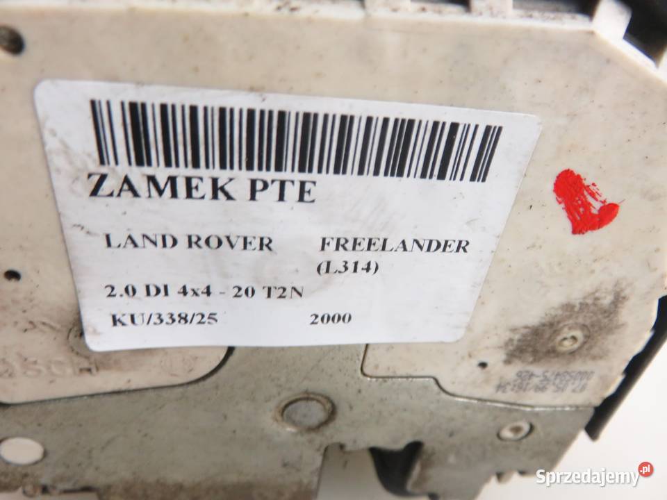 ZAMEK PRAWY TYLNY LAND ROVER FREELANDER L314 małopolskie sprzedam