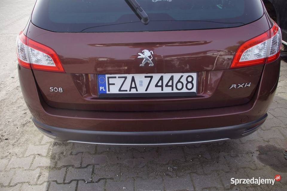 ZDERZAK TYŁ PEUGEOT 508 RXH KCQC KOMBI osobowe Lipno