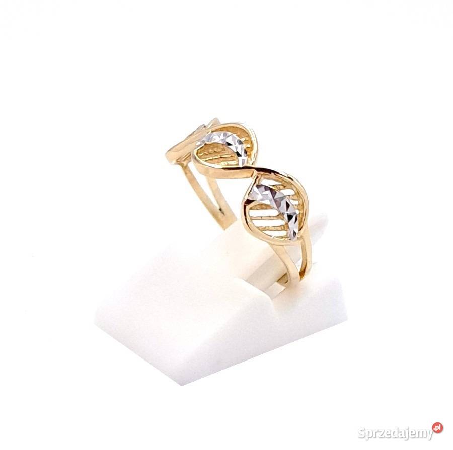 Pierścionek r12 Złoty pr333 bezkamieniowy Z484 Poznań sprzedam