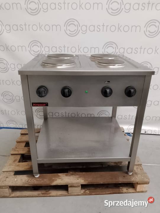 KUCHNIA ELEKTRYCZNA 4 POLOWA KROMET NA PODSTAWIE Gastronomia Wrocław sprzedam