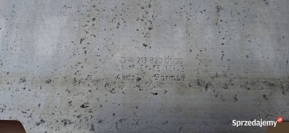 MERCEDES EKLASA W213 BELKA POD ZDERZAK PRZÓD Bieleń sprzedam