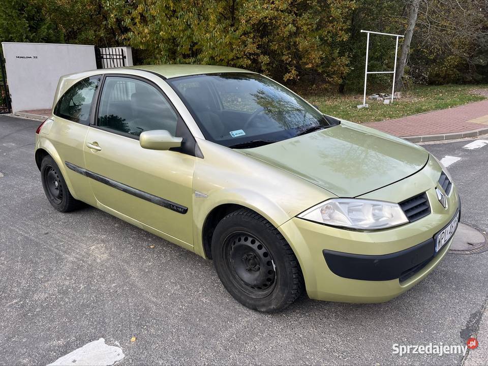 Renault Megane II 14 16V do jazdy opłaty na immobilizer Płock