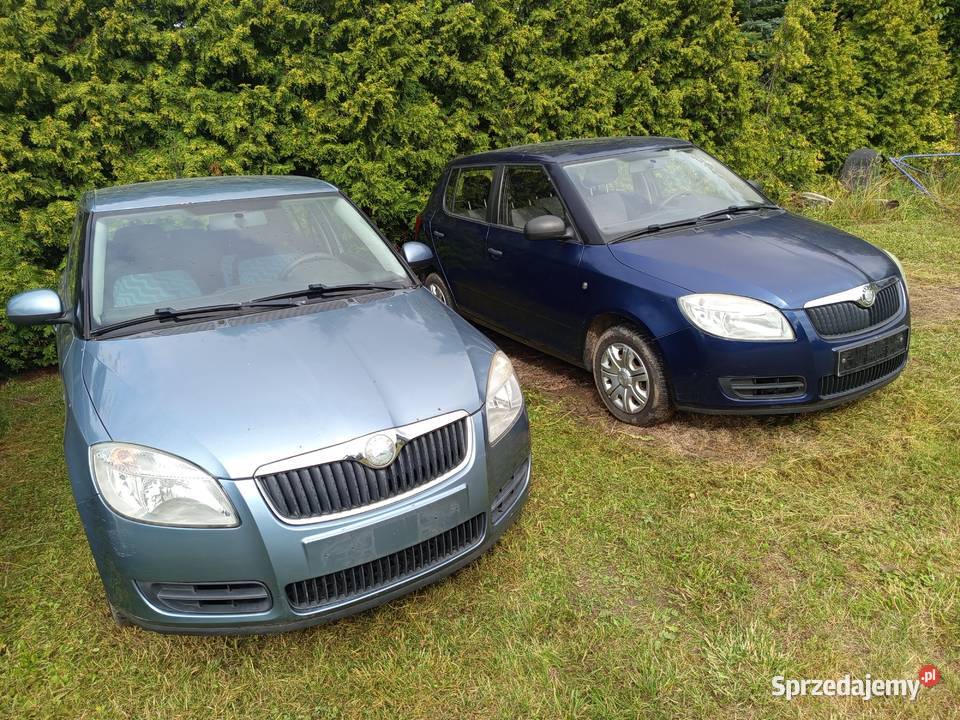 Kompletny przód skoda fabia 2 2000