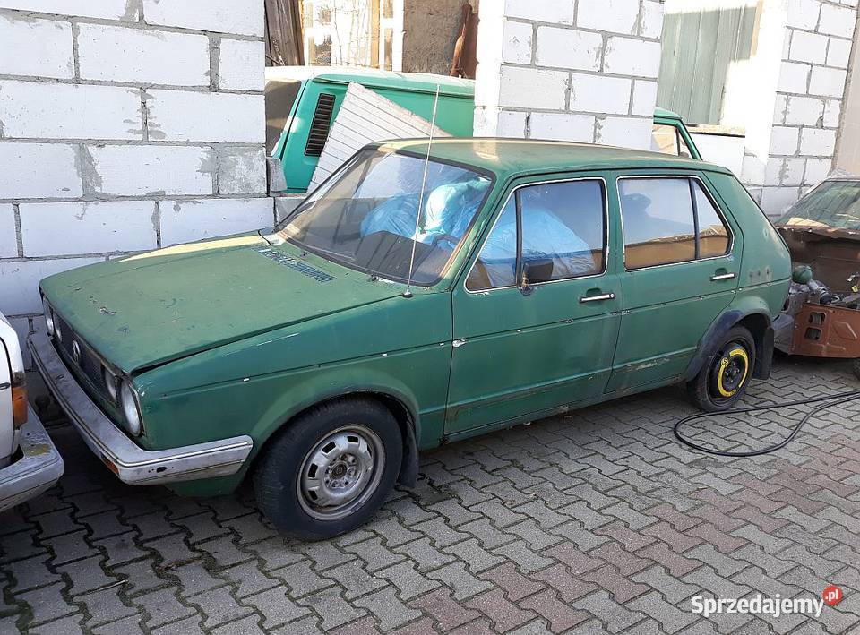 VW Golf I z 1980r Diesel do renowacji Gołaszyn