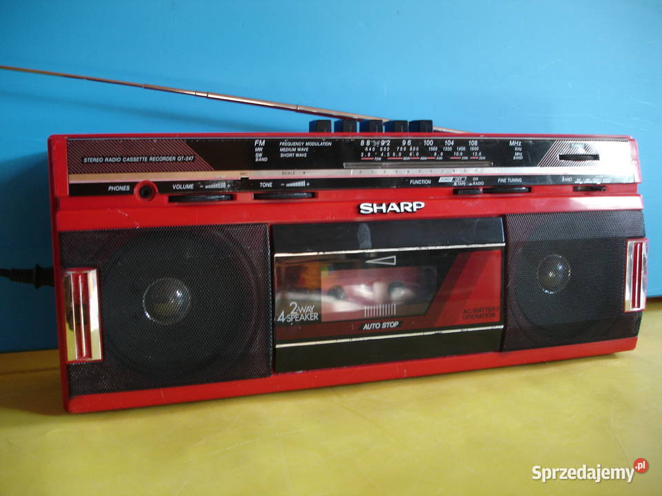 Radiomagnetofon SHARP QT247