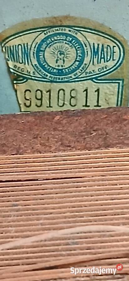 Radio lampowe z lat 50 tych