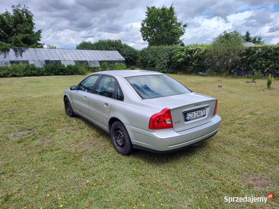 Volvo S80 24 140 benzyna 5b manual srebrny Lublin