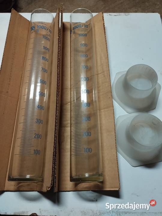 Menzurka szklana cylinder miarowy 1000ml 1 litr Kamocin