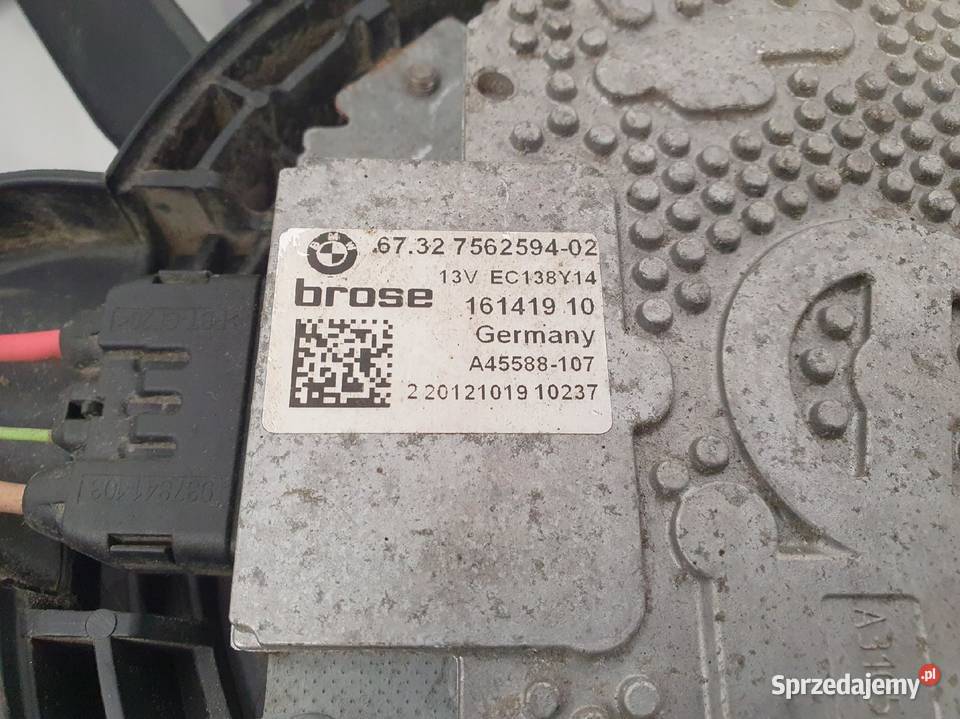 WENTYLATOR CHŁODNICY Wiatrak Bmw X3 F25 20 D Pozostałe Chełm