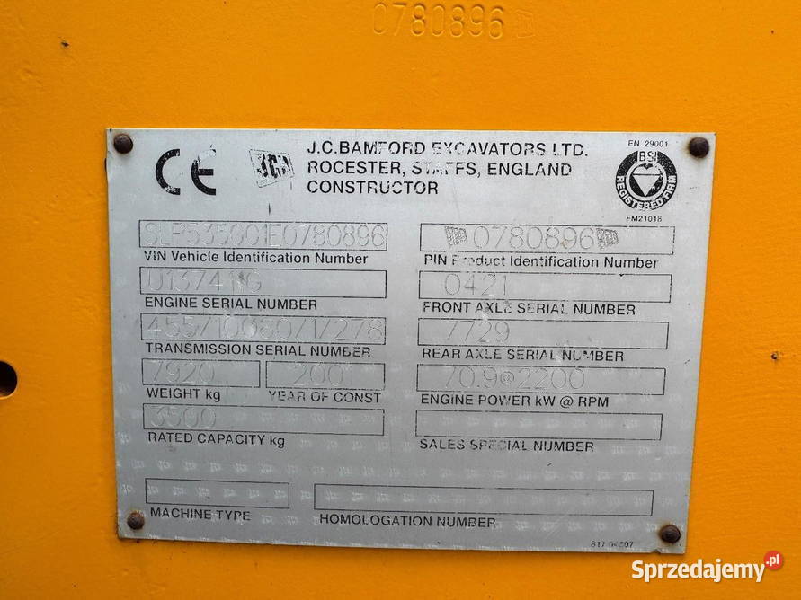 JCB Ladowarka yeleskopowa Koła Dźwigi, podnośniki Warszawa