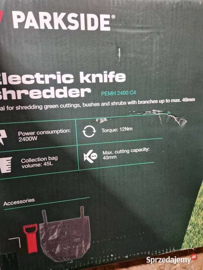 Rozdrabniacz elektryczny do gałęzi PEMH 2400 C4 Głogowa