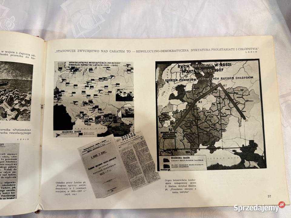 Album Muzeum Lenina Poronin ZSRR Lenin PRL Kraków