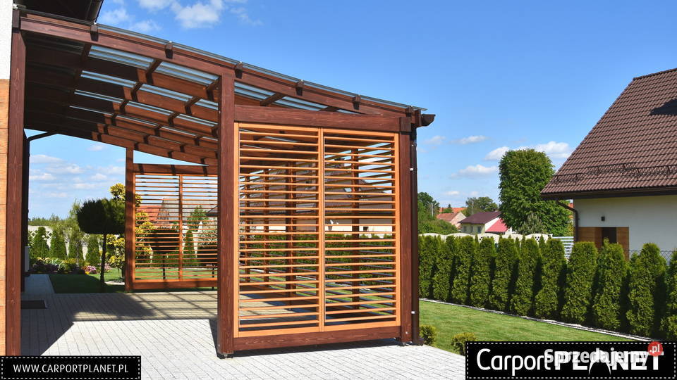 Warszawa drewniane zadaszenia tarasów pergole