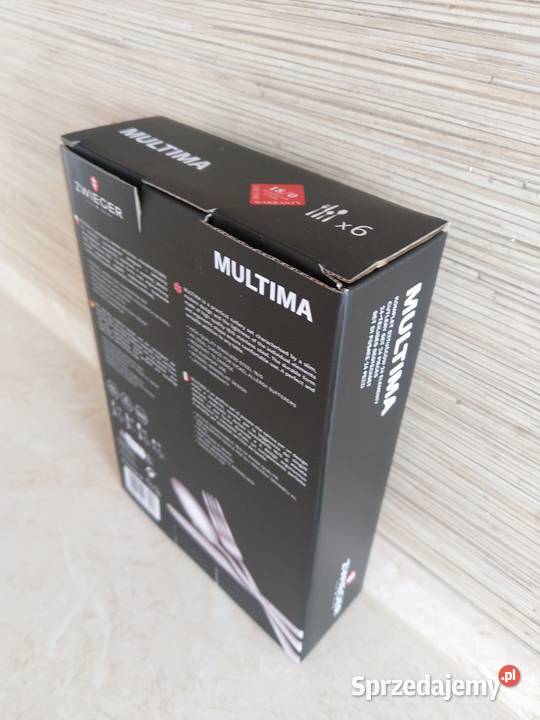 NAJTANIEJ Zestaw Stołowy Sztućców Multima 24el Zabrze