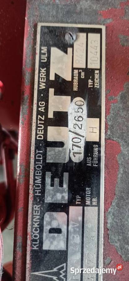 Silnik deutz V6 Muchy sprzedam