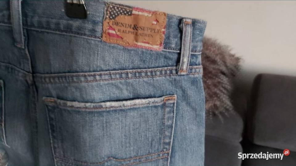 Ralph Lauren spodenki dżinsowe XL Boyfrend Cut Moda i Styl lubelskie Lublin