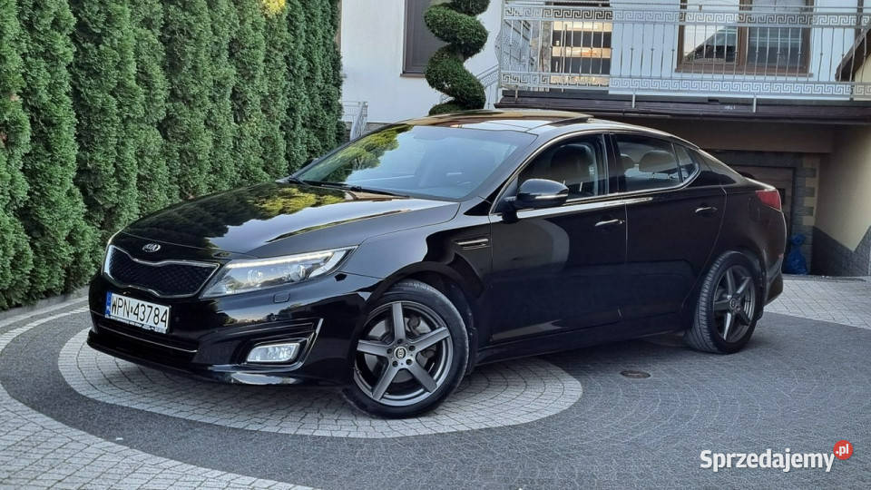Kia Optima PółSkóry Panorama Super Stan 136 czujnik parkowania Płońsk