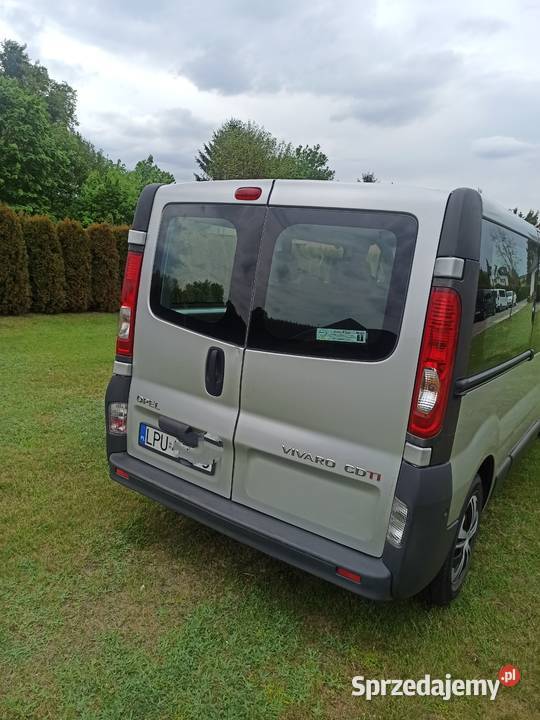 Opel Vivaro 9 osobowy Long 2012 r 20 115 2000cm3 Vivaro Słotwiny